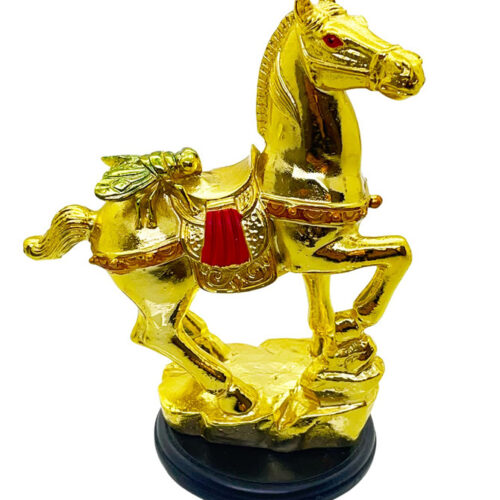 RCW Fengshui Makkhi on Horse Figurine for Money and Good Luck