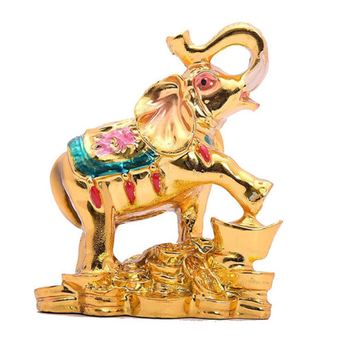 RCW Fengshui Standing Elephant Figurine for Money and Good Luck